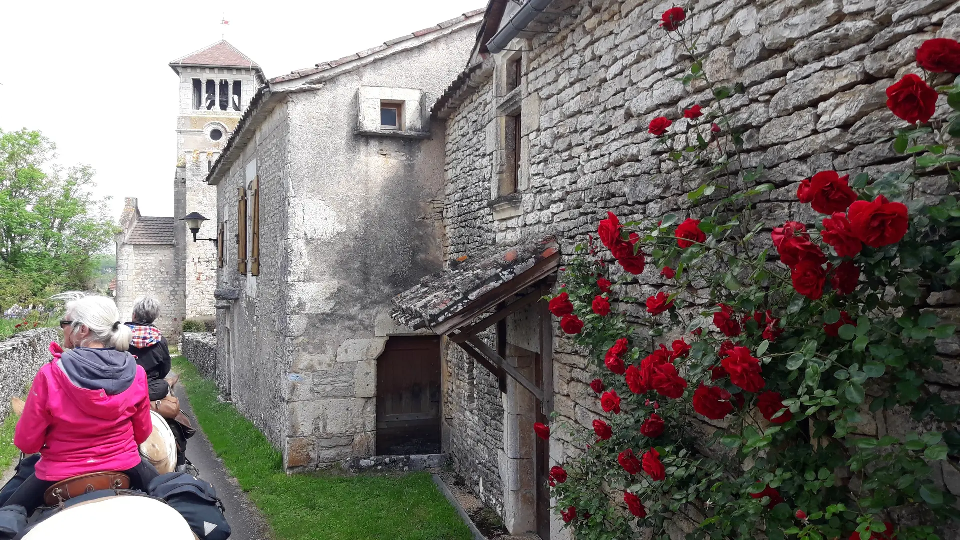 A cheval en quercy blanc