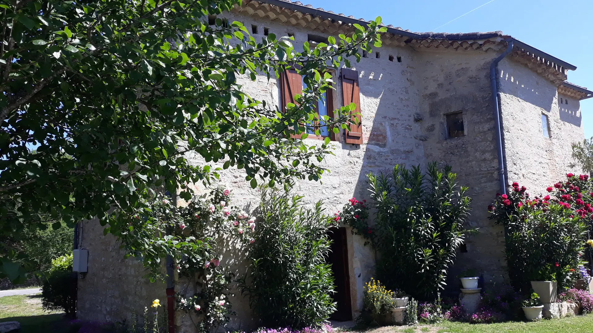 Maison typique du Quercy Blanc