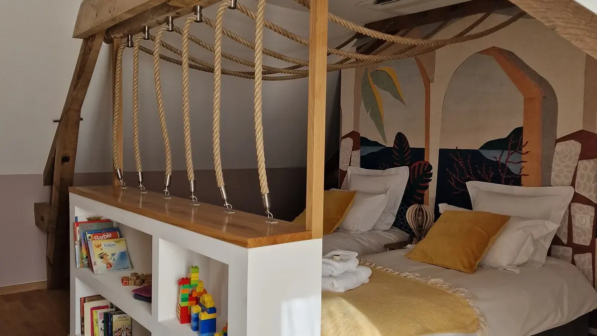 Chambre familiale coté enfants