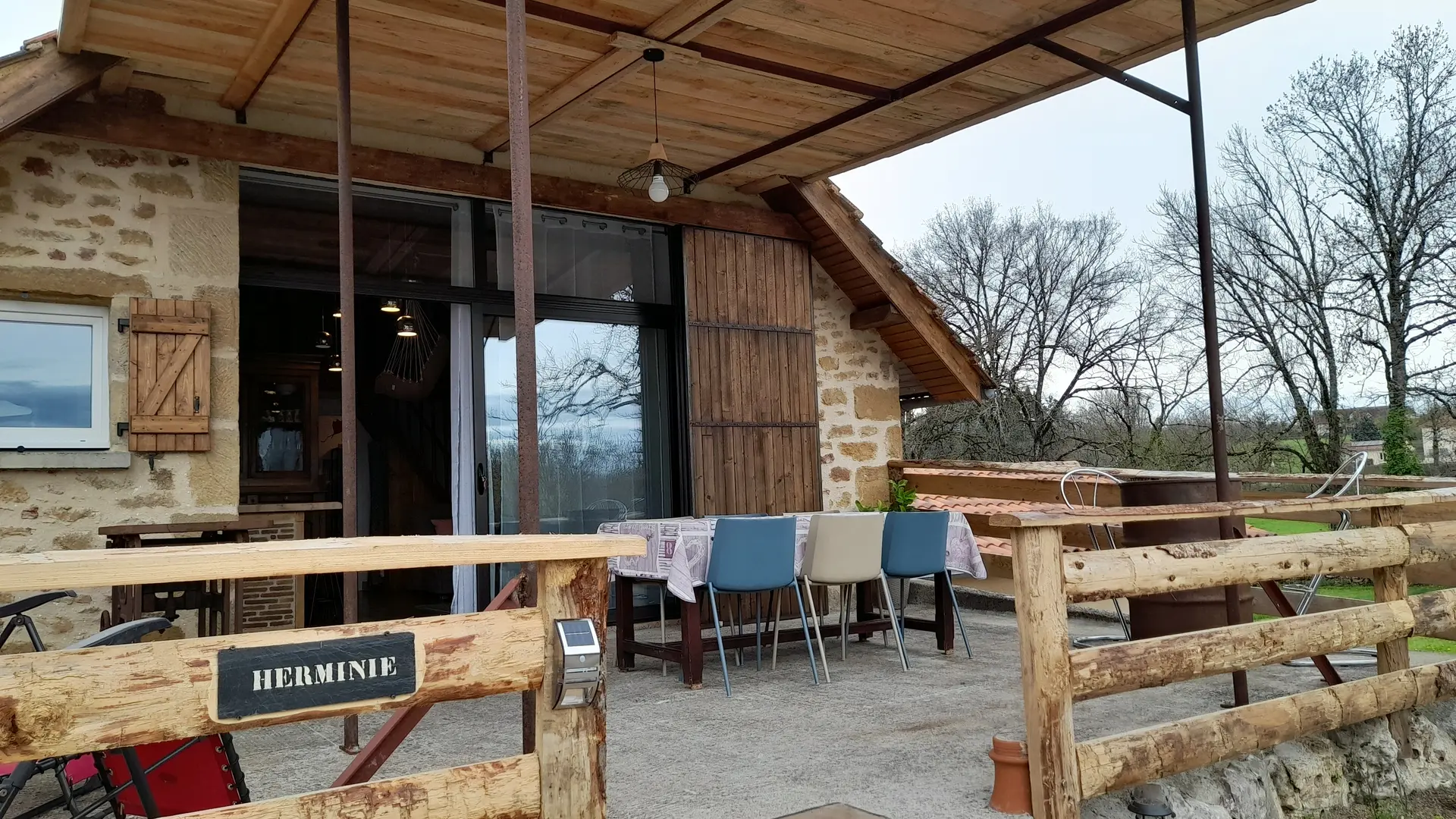 terrasse couverte