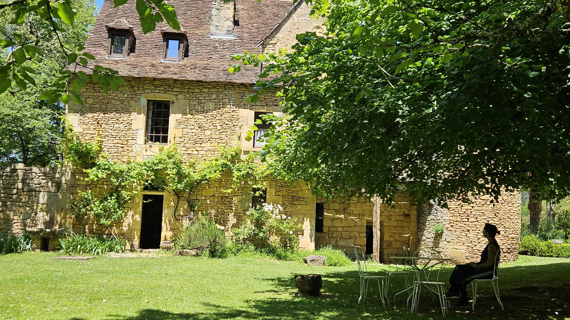 Manoir et son jardin