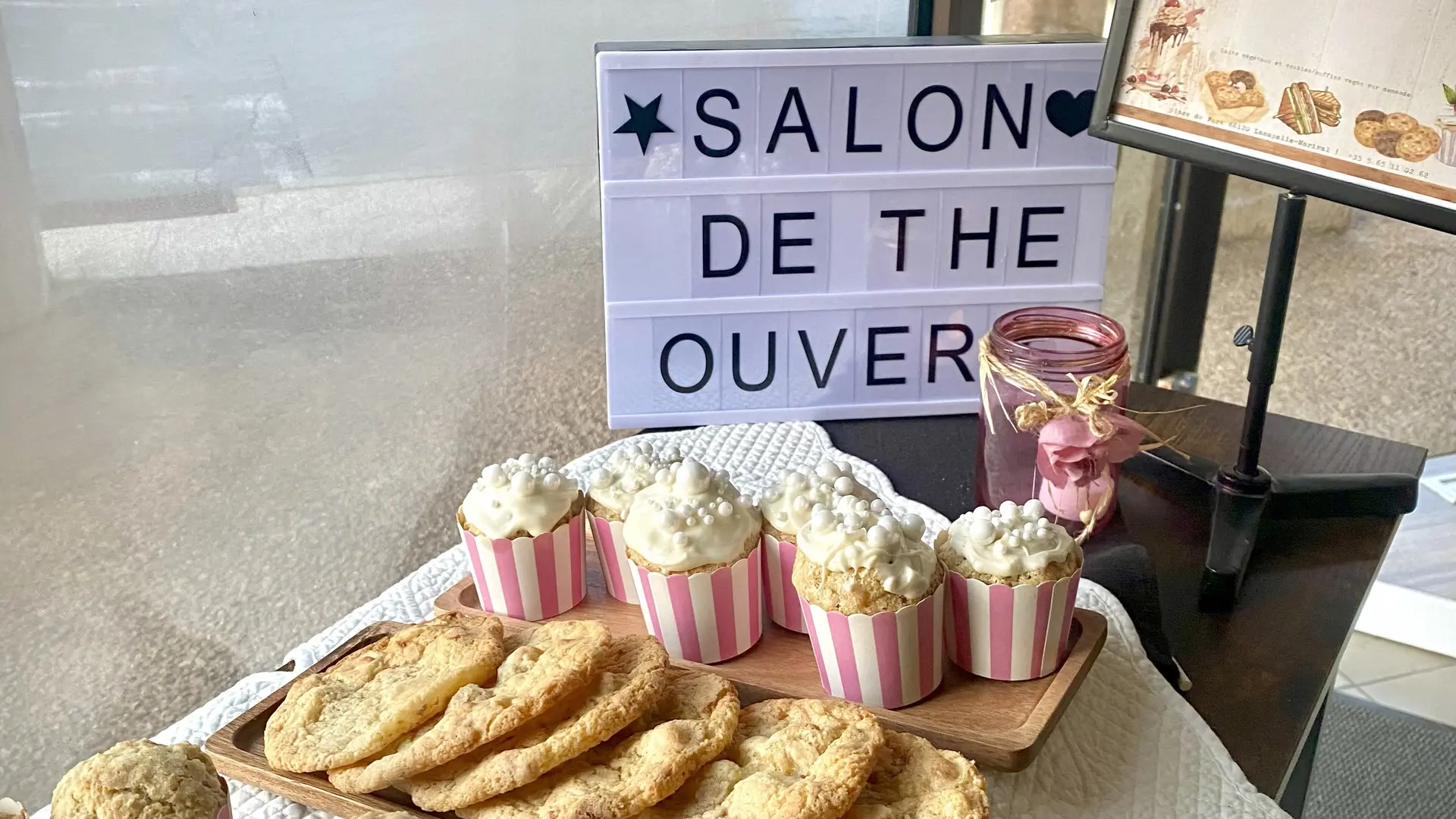 Cookies, muffins, crumble et autres gourmandises des Arcades