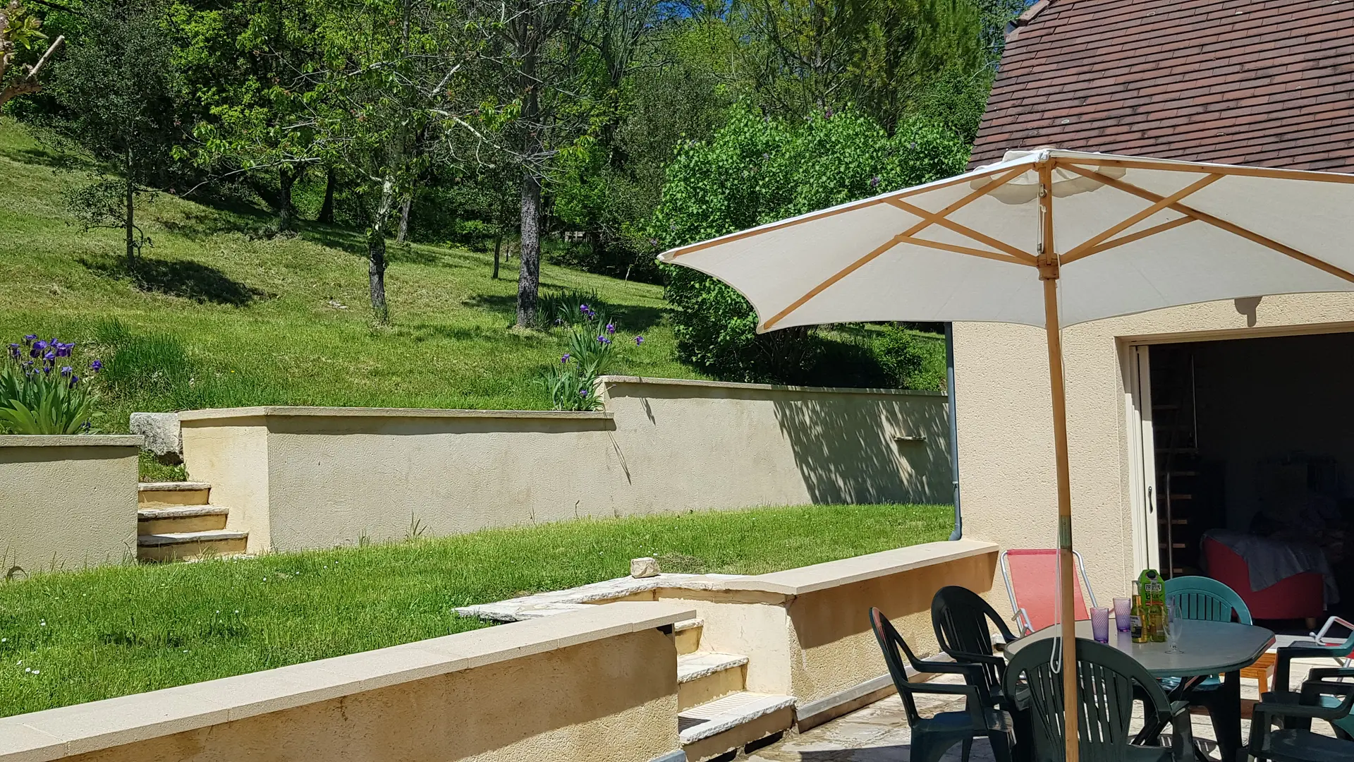 La terrasse sans vis à vis