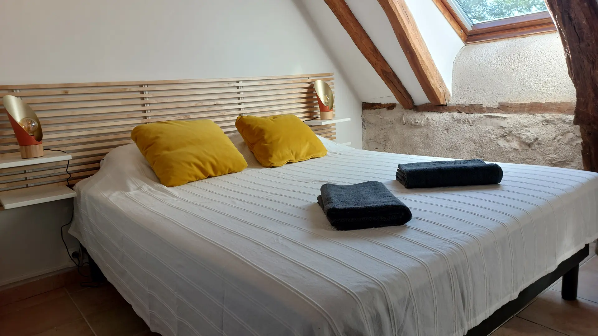 Chambre 1 queen size