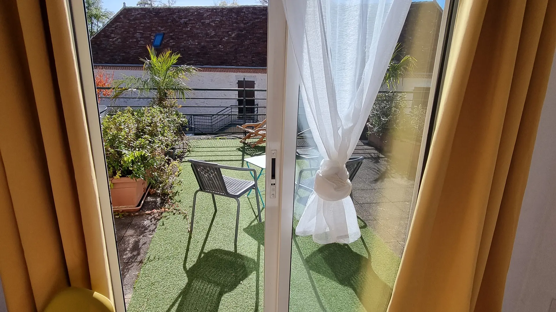 Amadour Hotel Vue sur Terrasse Chambre Double