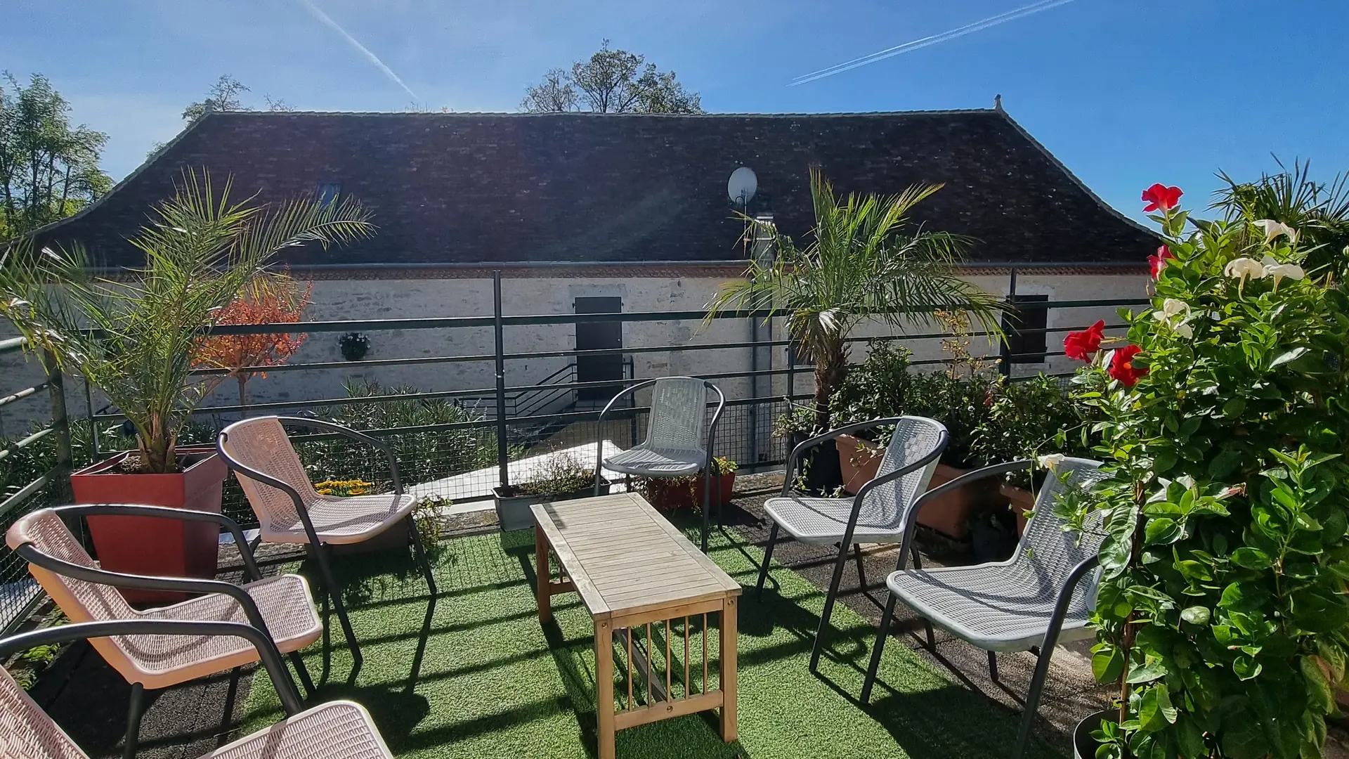 Aamdour Hotel Terrasse Commune 1er Étage