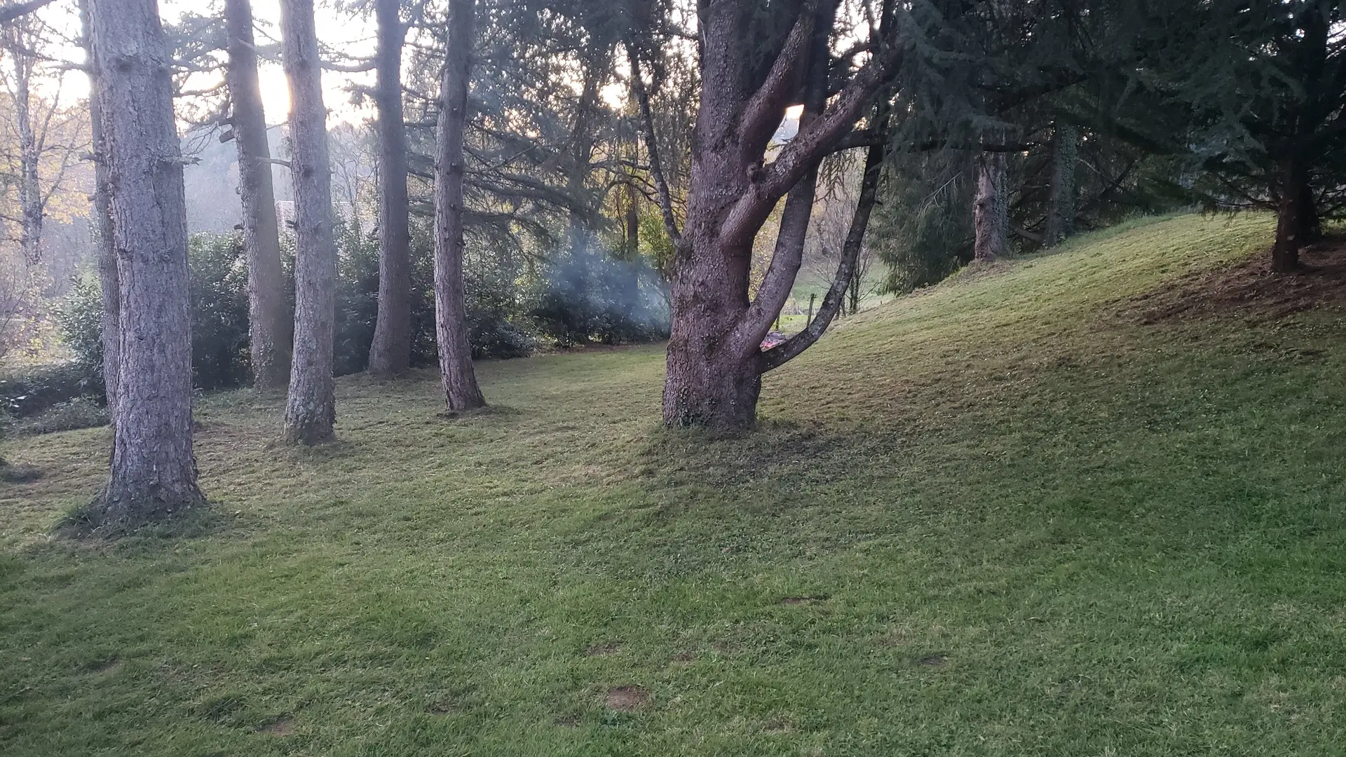 Vue du Parc sous le Tennis