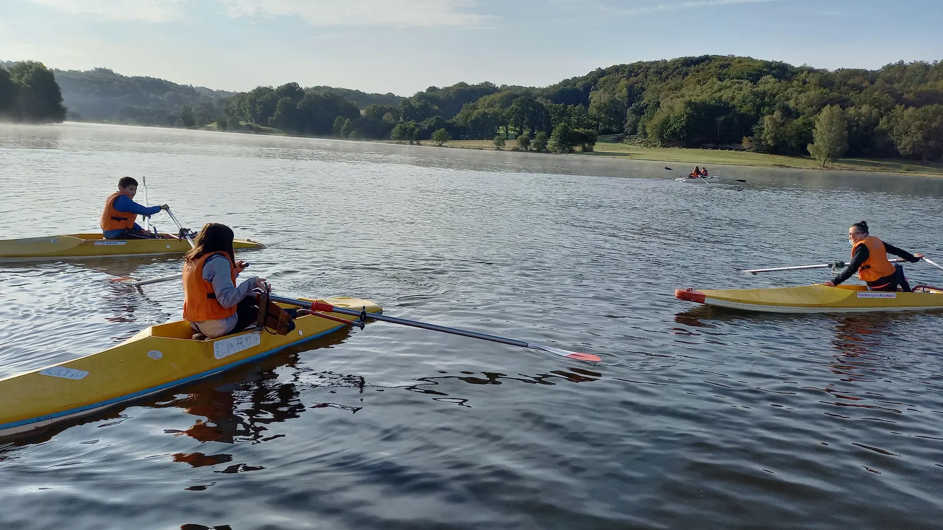 Sénaillac Latronquière : Lac du Tolerme - Aviron