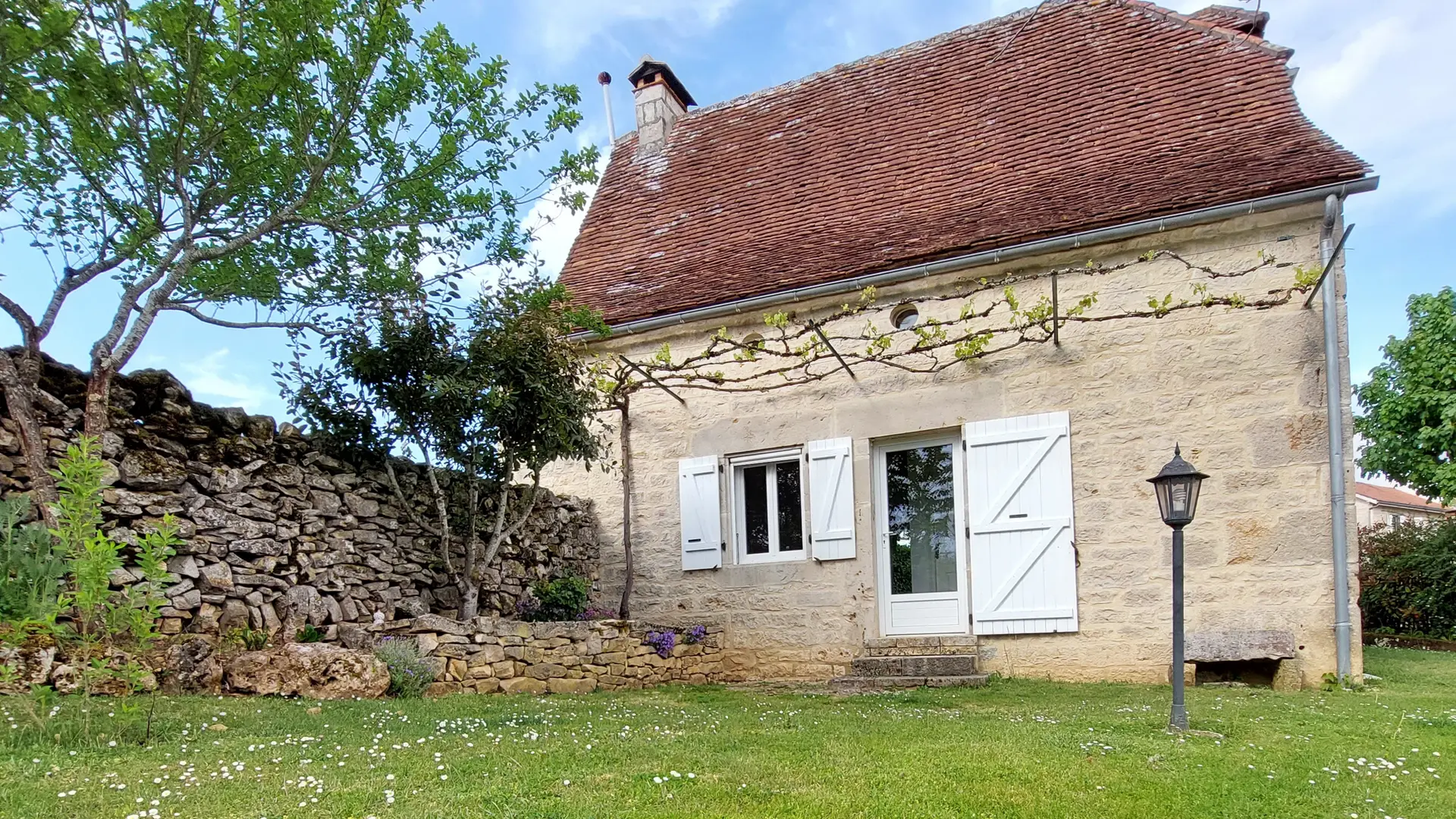 Extérieur côté jardin