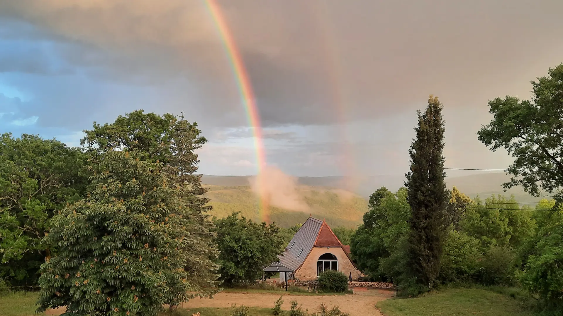 si petite dans l'immensité de dame Nature