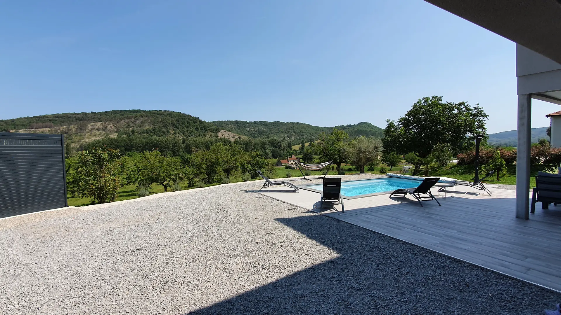 Vue du Jacuzzi