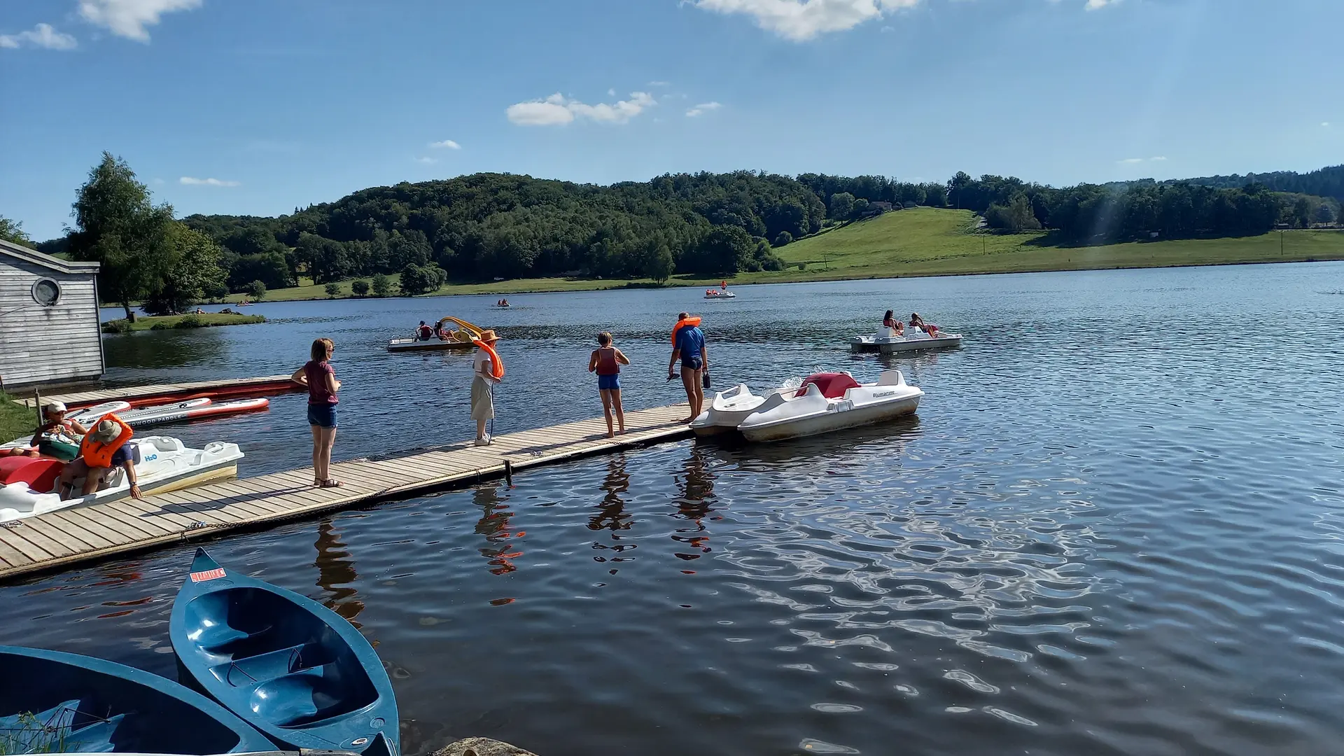 Sénaillac Latronquière : Lac du Tolerme