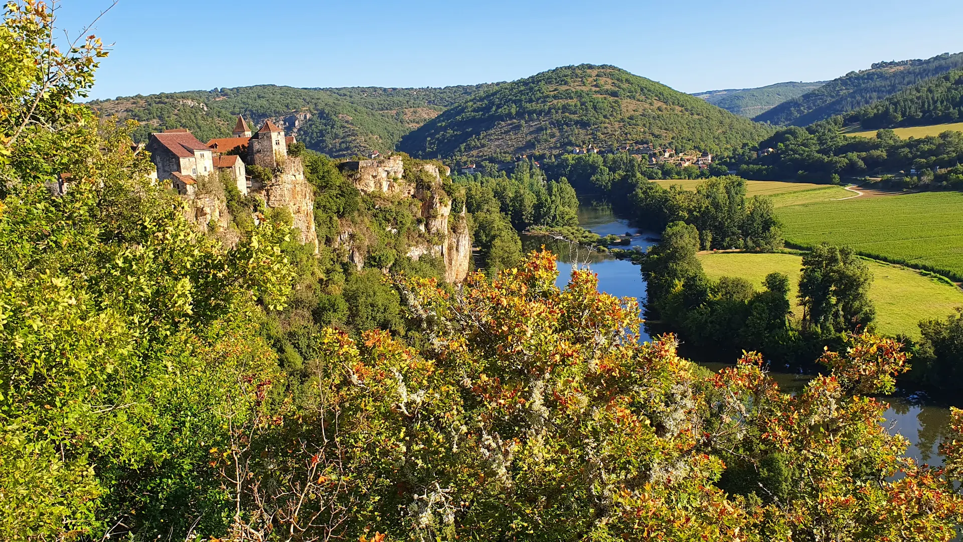 Vue sur la vallée