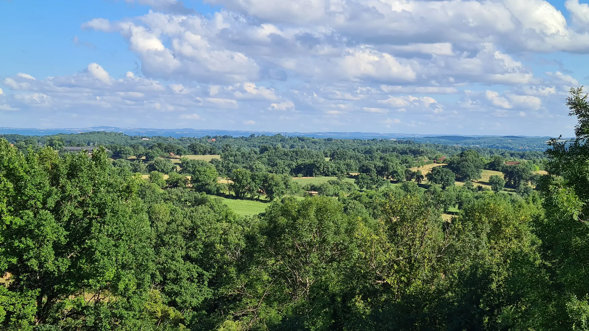 Vue depuis la terrasse