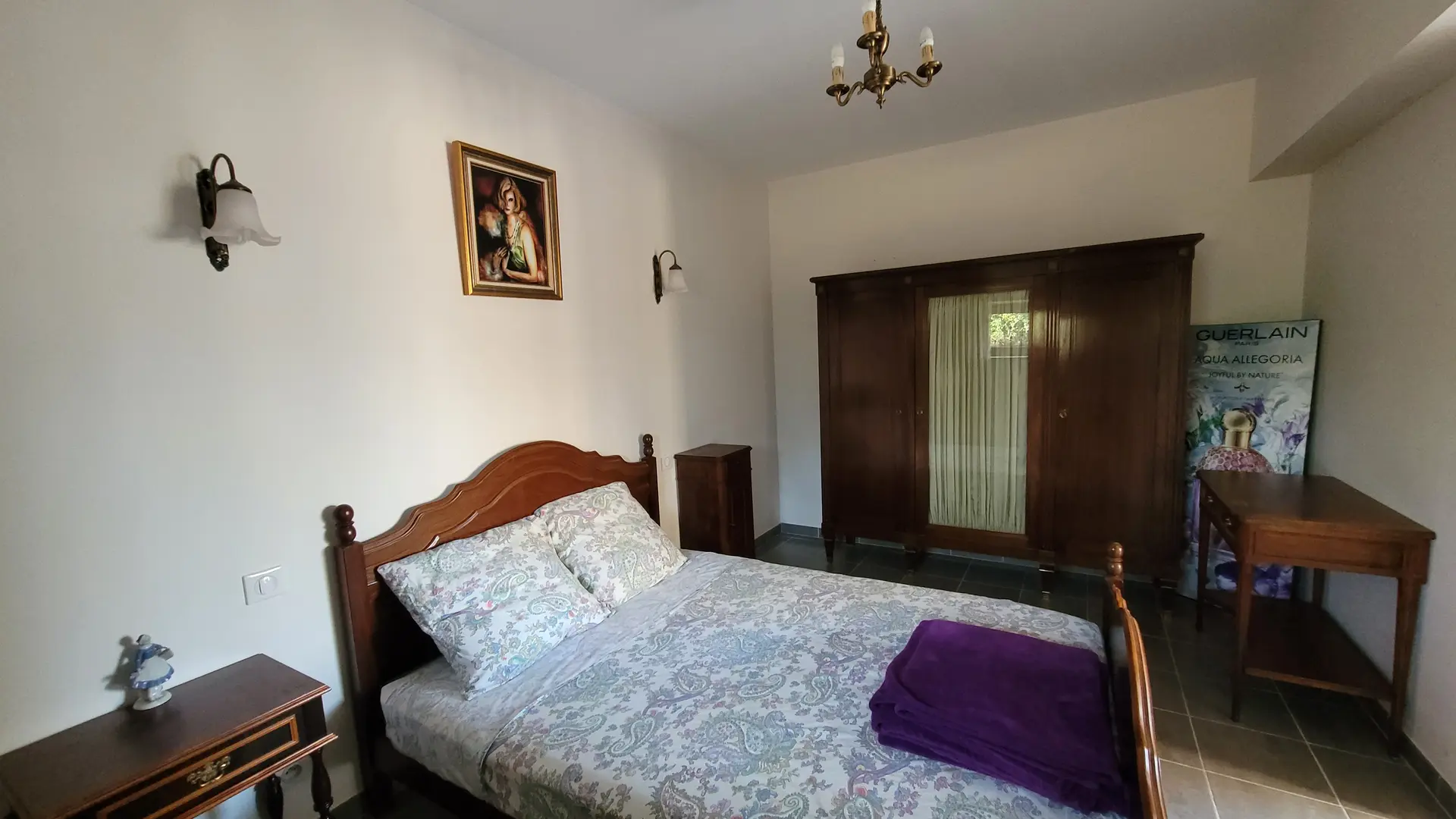 Chambre d'hôtes lit double