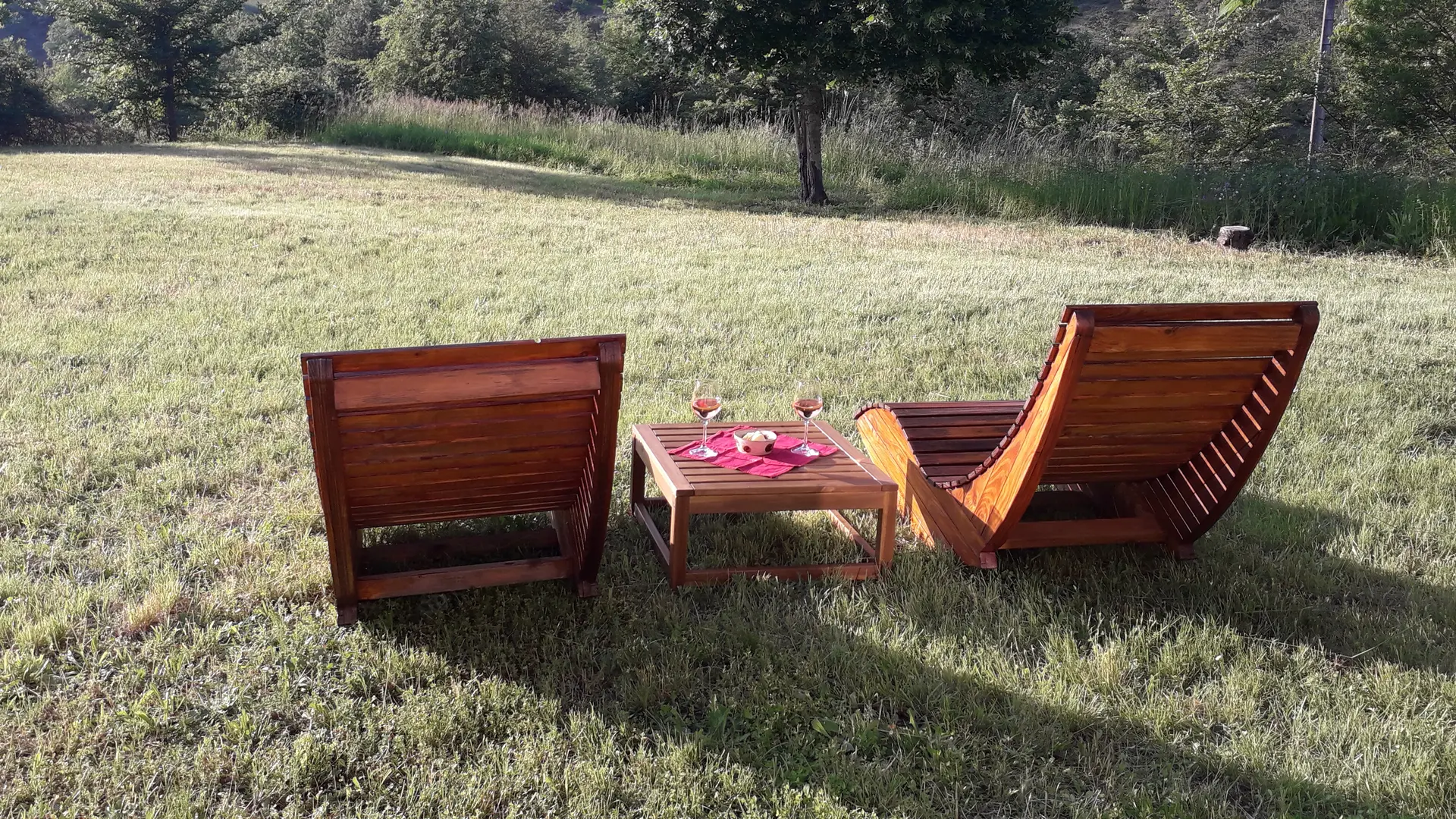 Vue sur le jardin