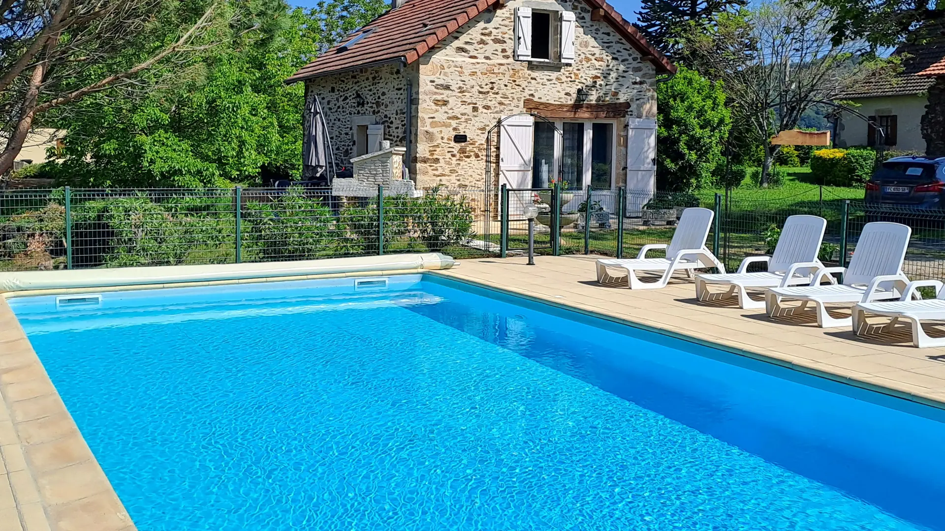 Maison Landes et piscine 11X5