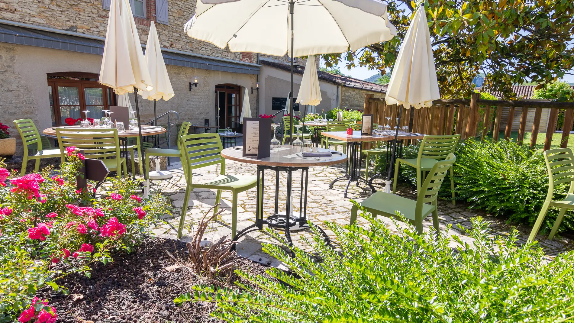 La terrasse du restaurant