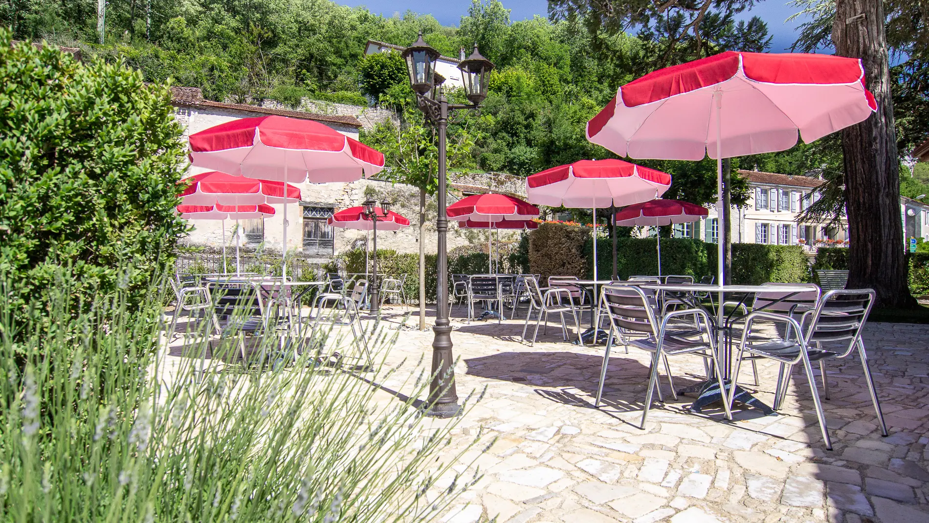 Terrasse du bar