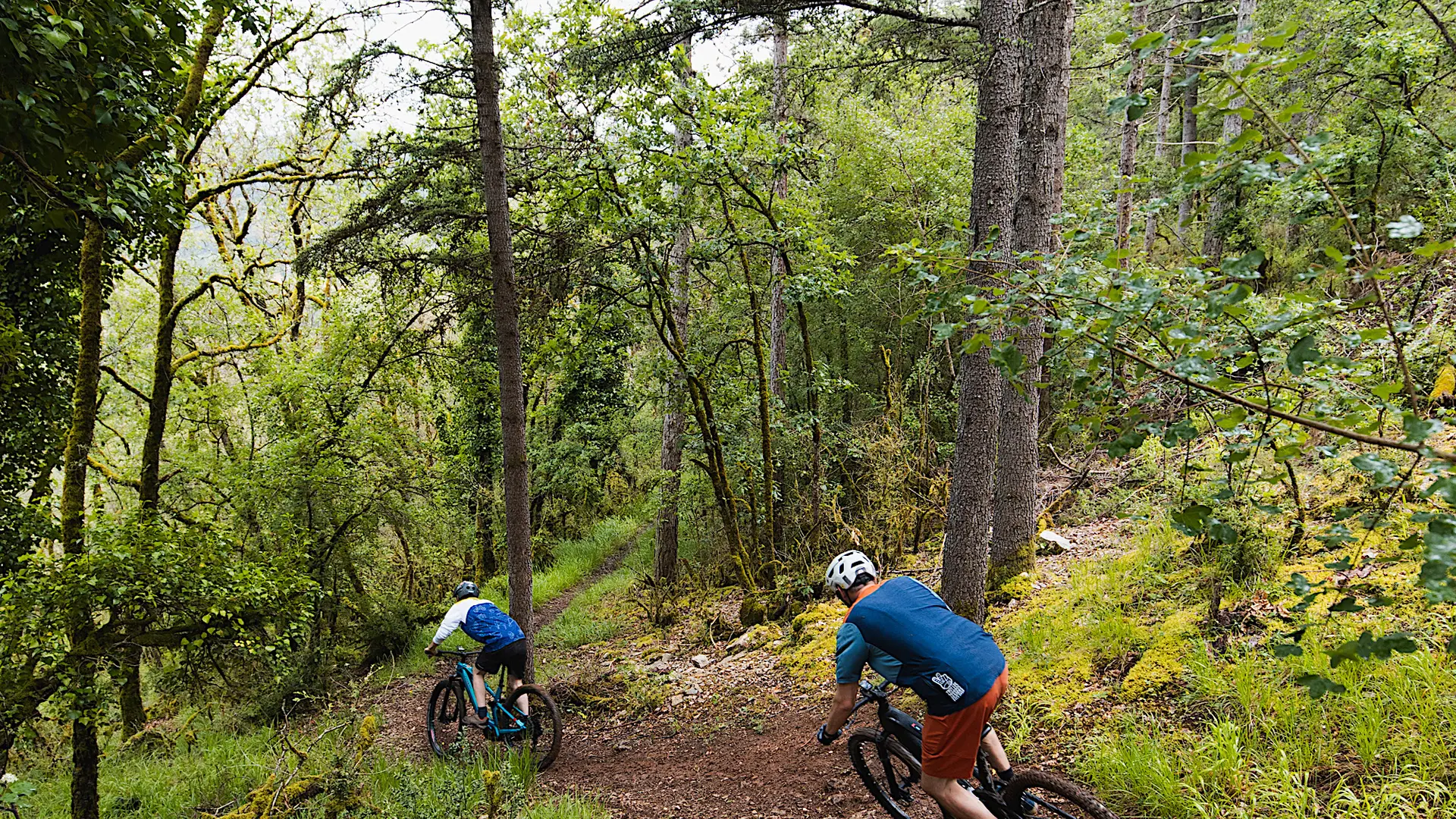 Descente VTT, circuit Entre Lot et Célé