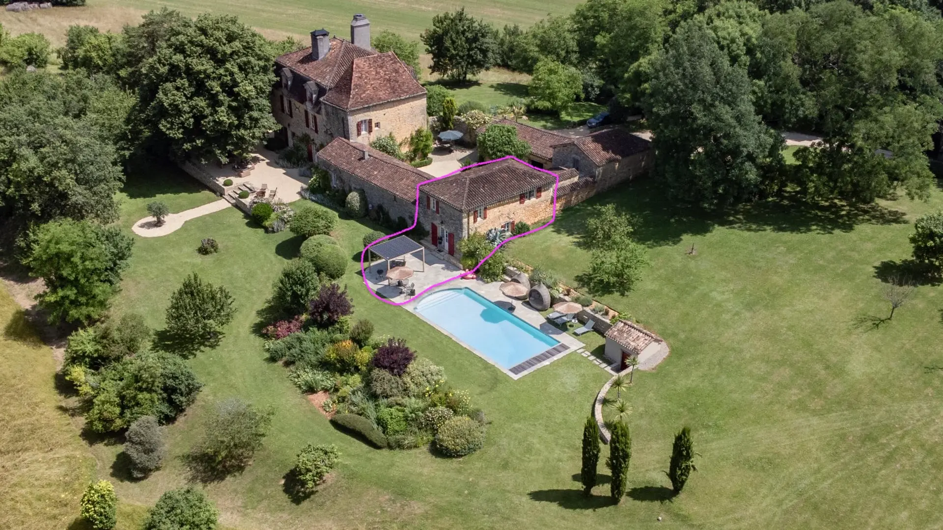 Vakantievilla in de Lot