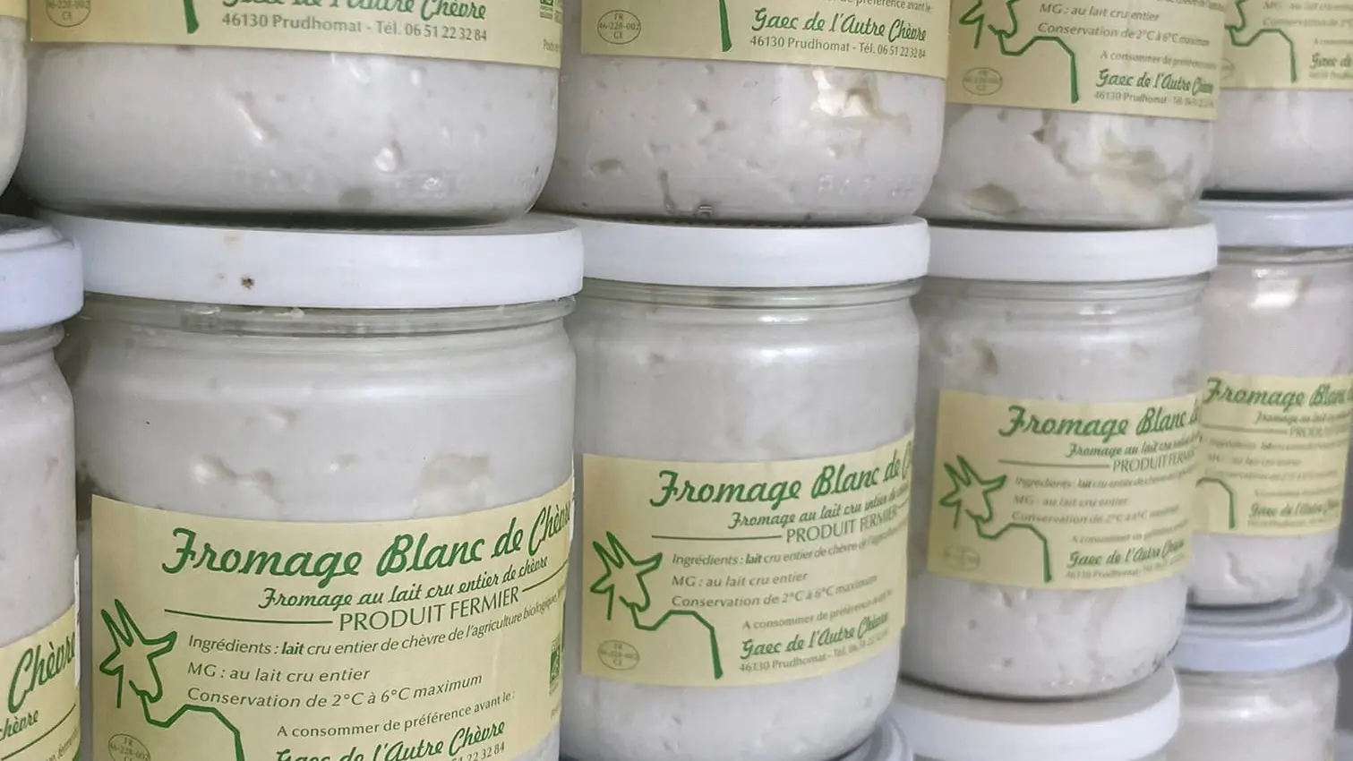 Gaec de l'autre chèvre-Prudhomat-fromage blanc