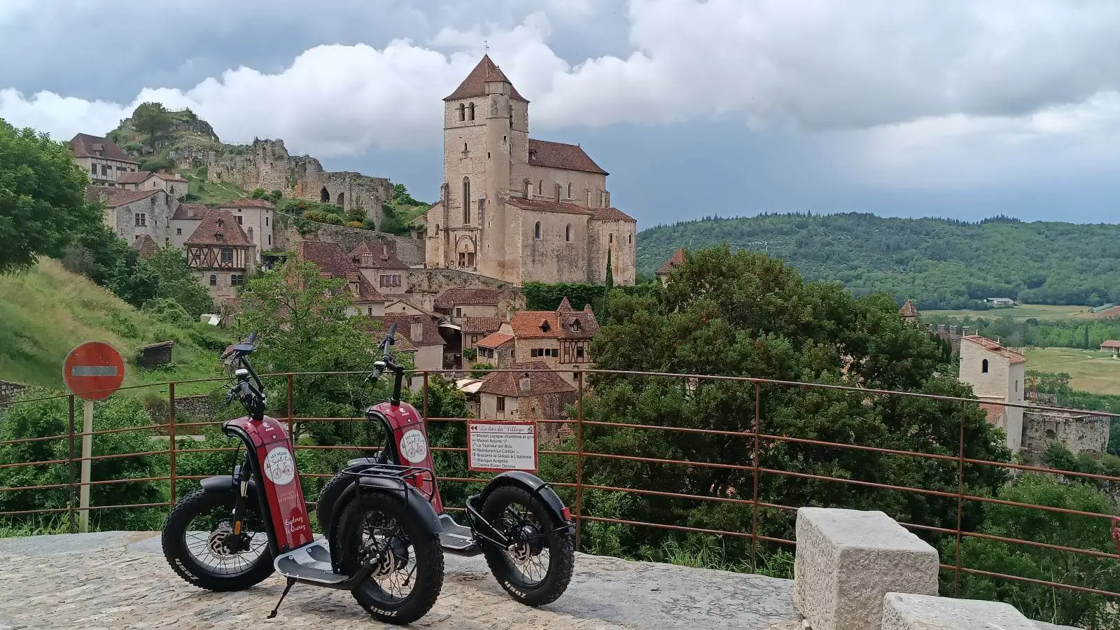 Les vélos de Saint Cirq