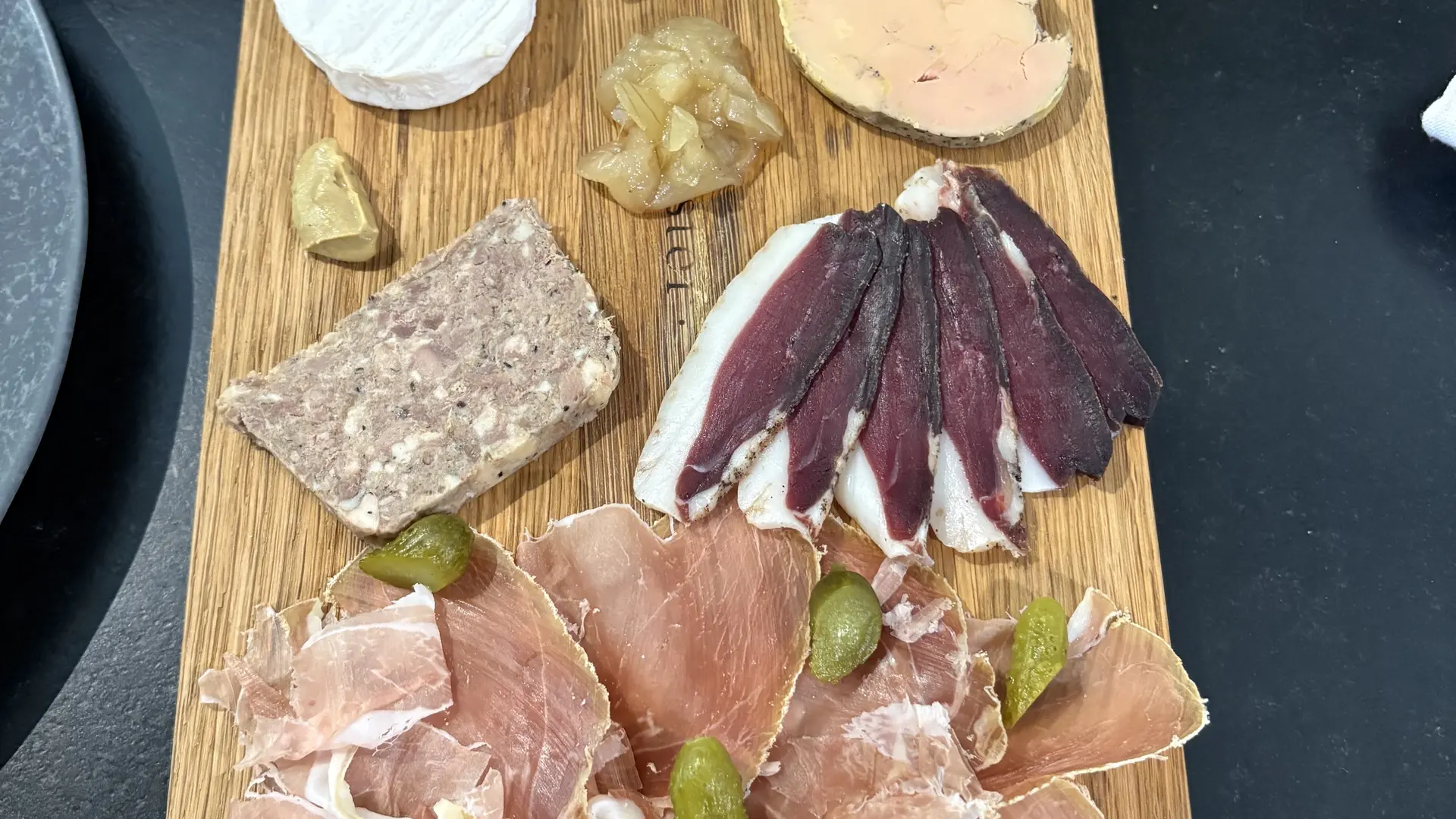 Notre planche gourmande : L'Exquise