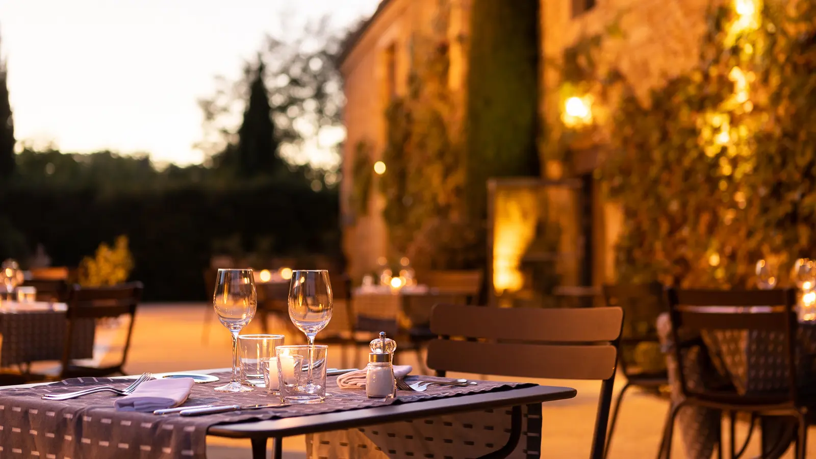 terrasse La villa romaine