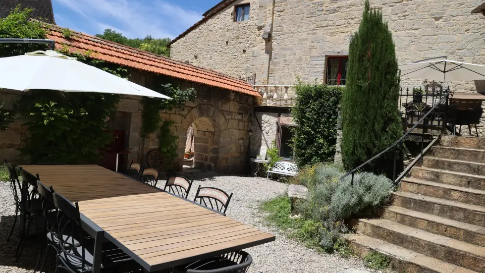 Chateau de Saint Chamarand - Terrasse & extérieur