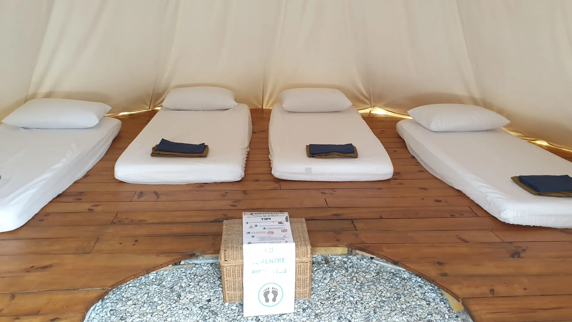 tipi intérieur