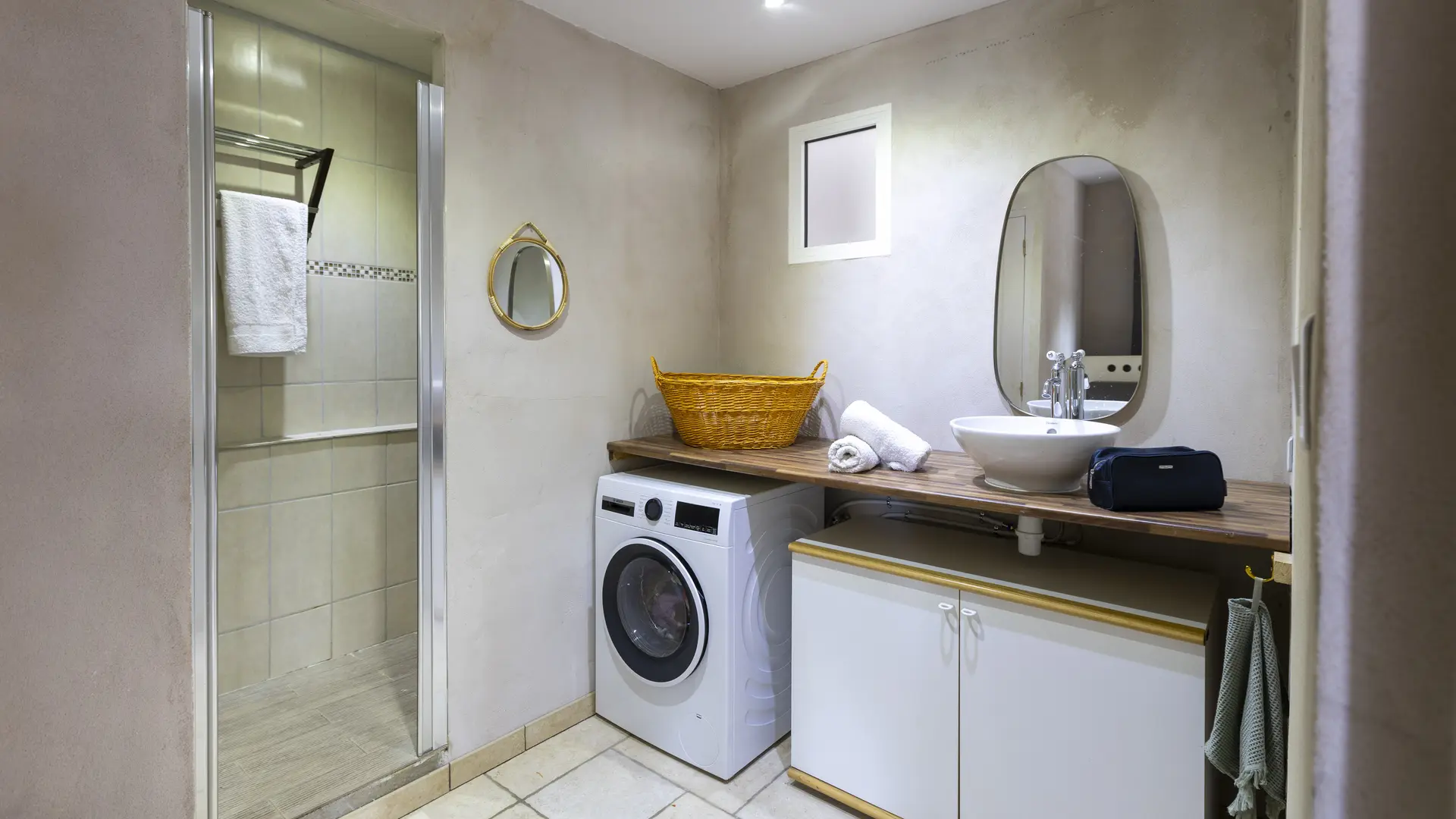 Espace laverie