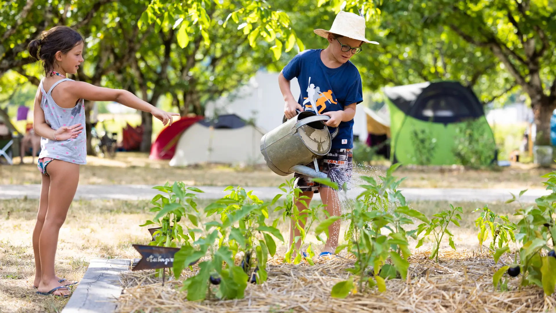 potager camping village du port
