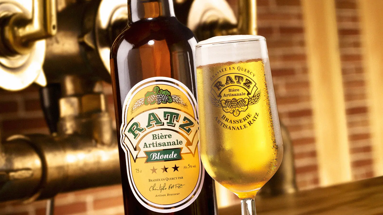 Bière artisanale Ratz - Blonde Tradition