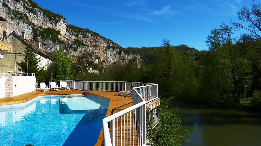 vue piscine