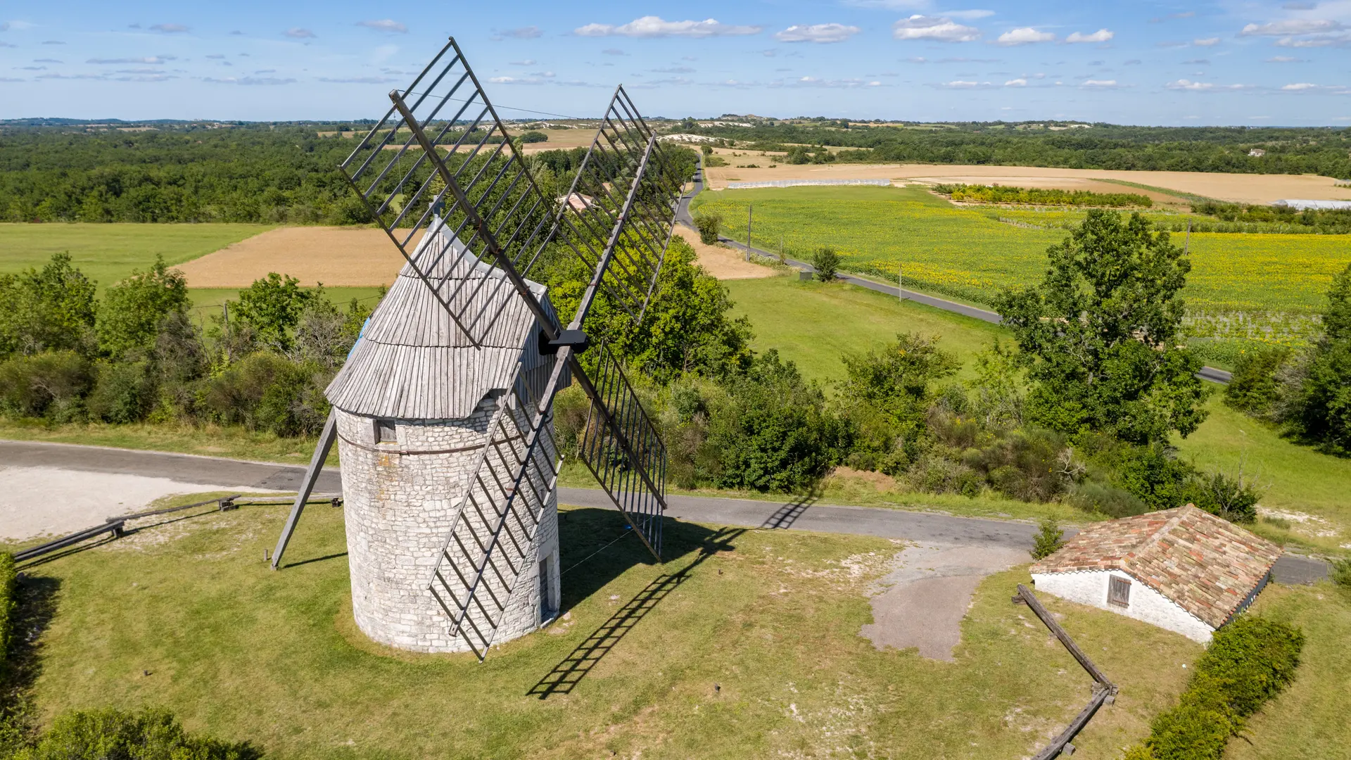 Moulin de Boisse à Sainte-Alauzie