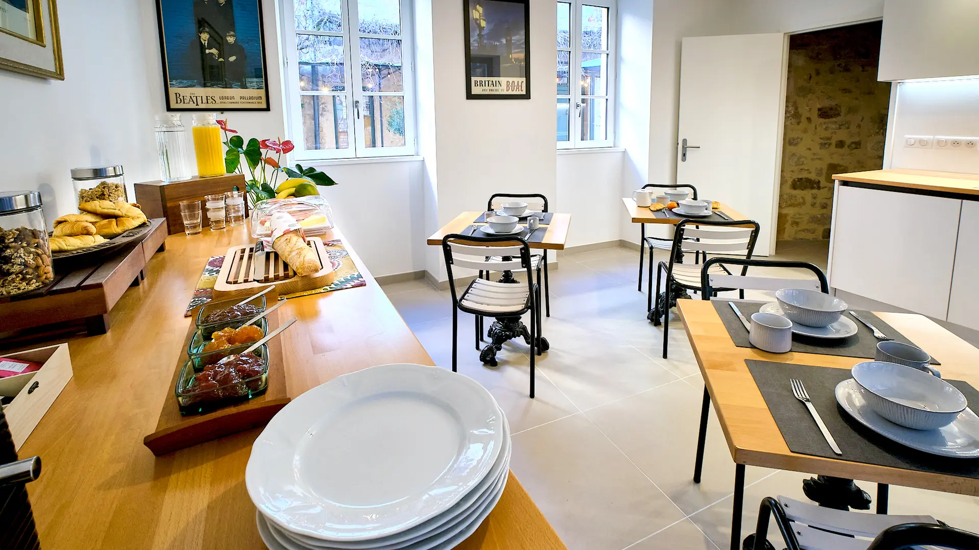 Salle de petit-déjeuner