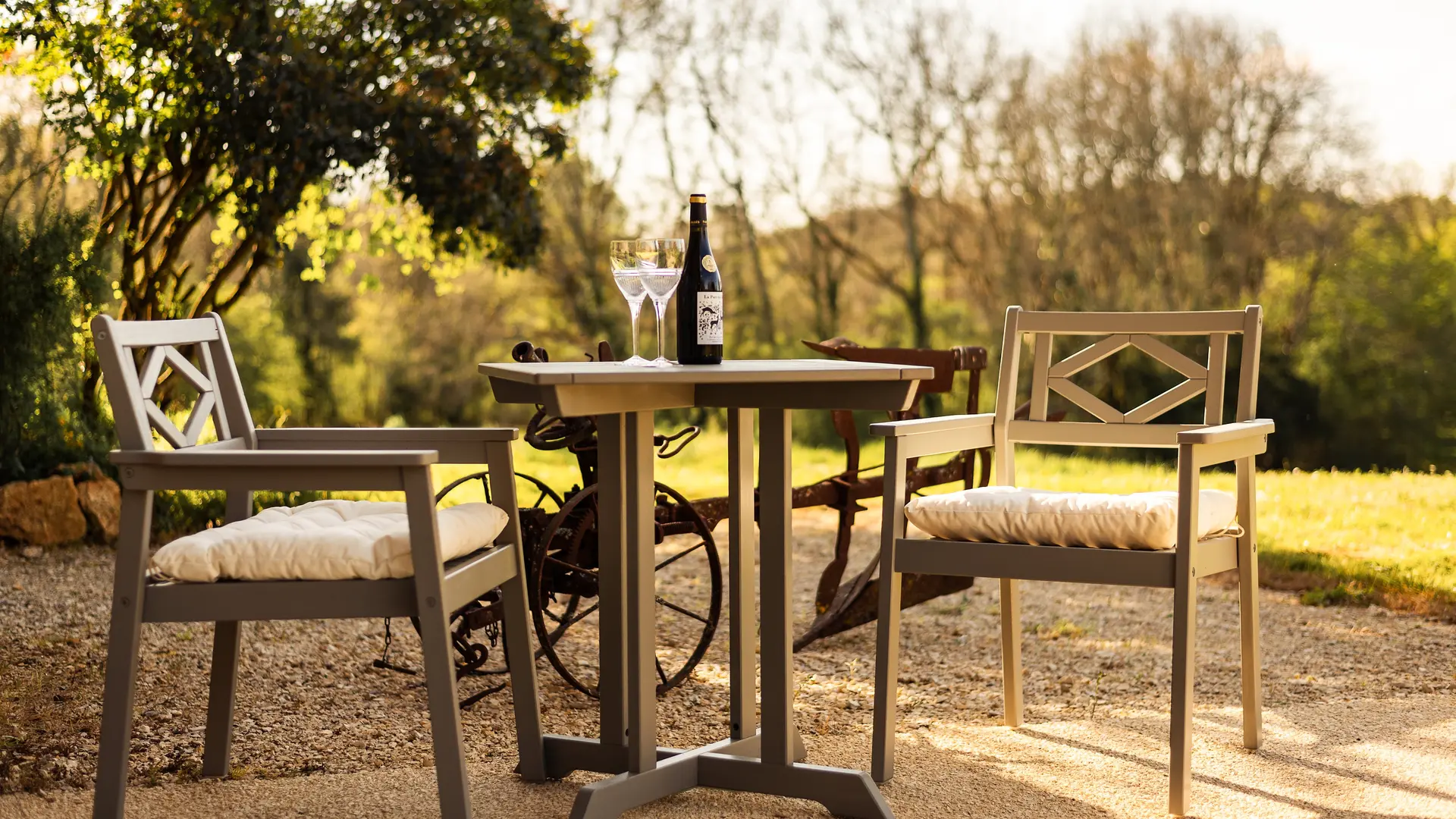 Terrasse privée