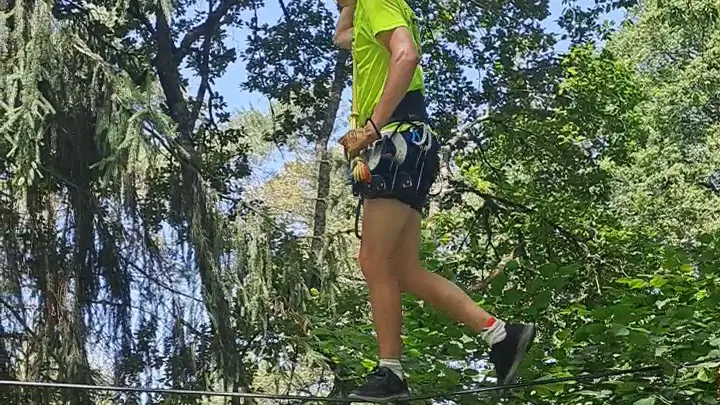 AccroBranche au lac du Tolerme