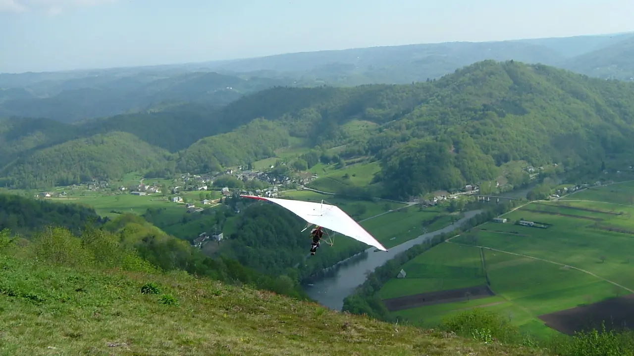 Aerial View of Valley