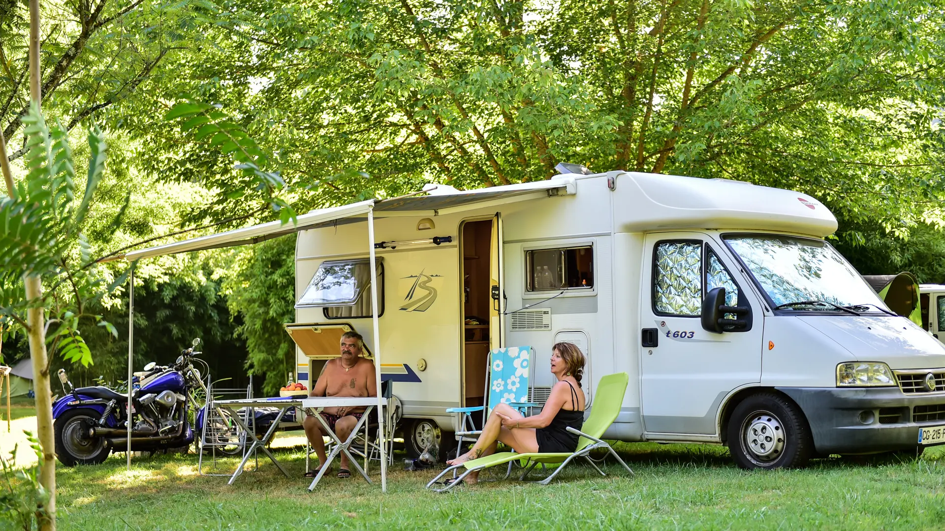 Aire camping-car  - camping les Cournoulises_06 © Lot Tourisme - C. ORY