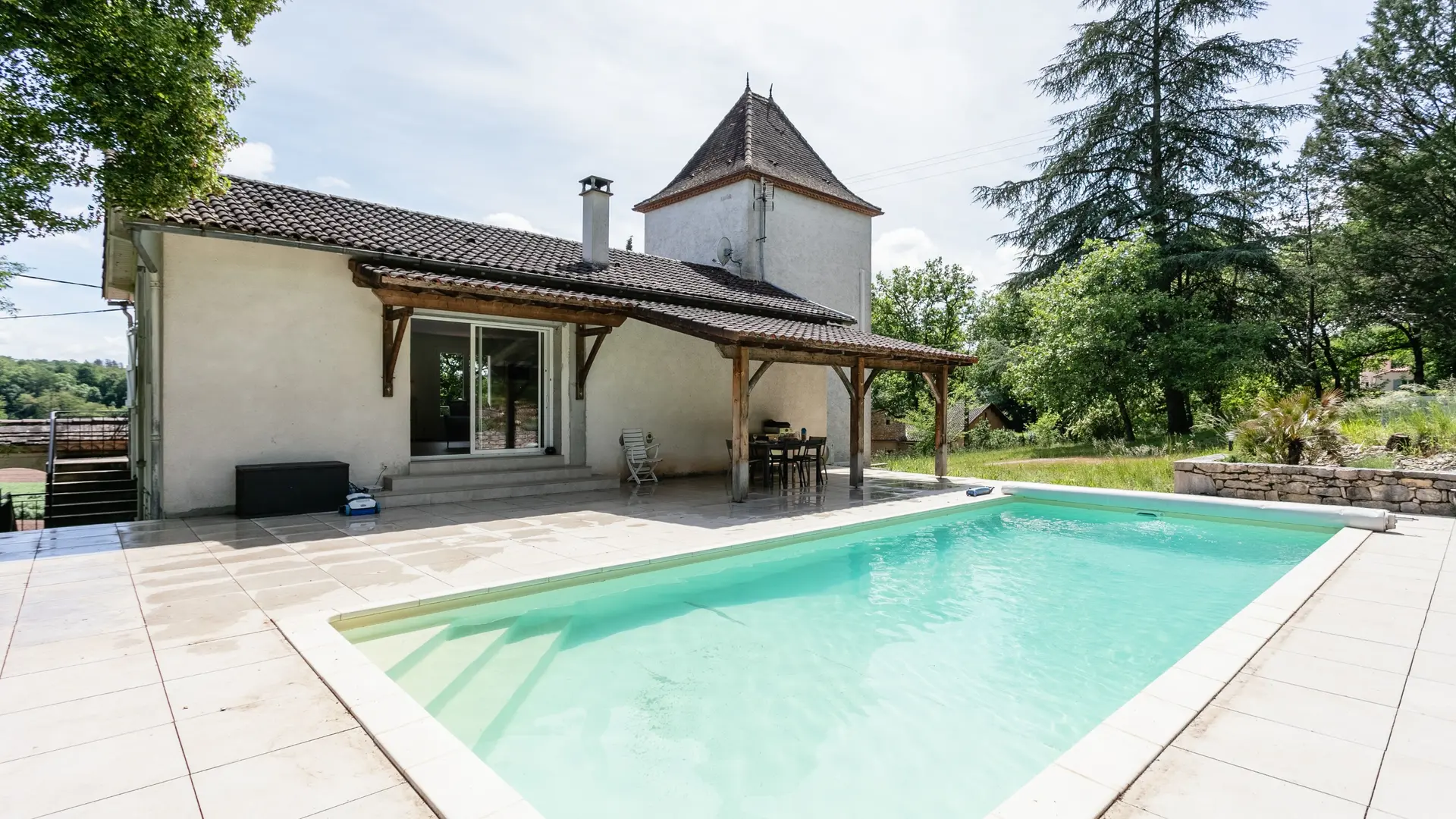 Arrière maison