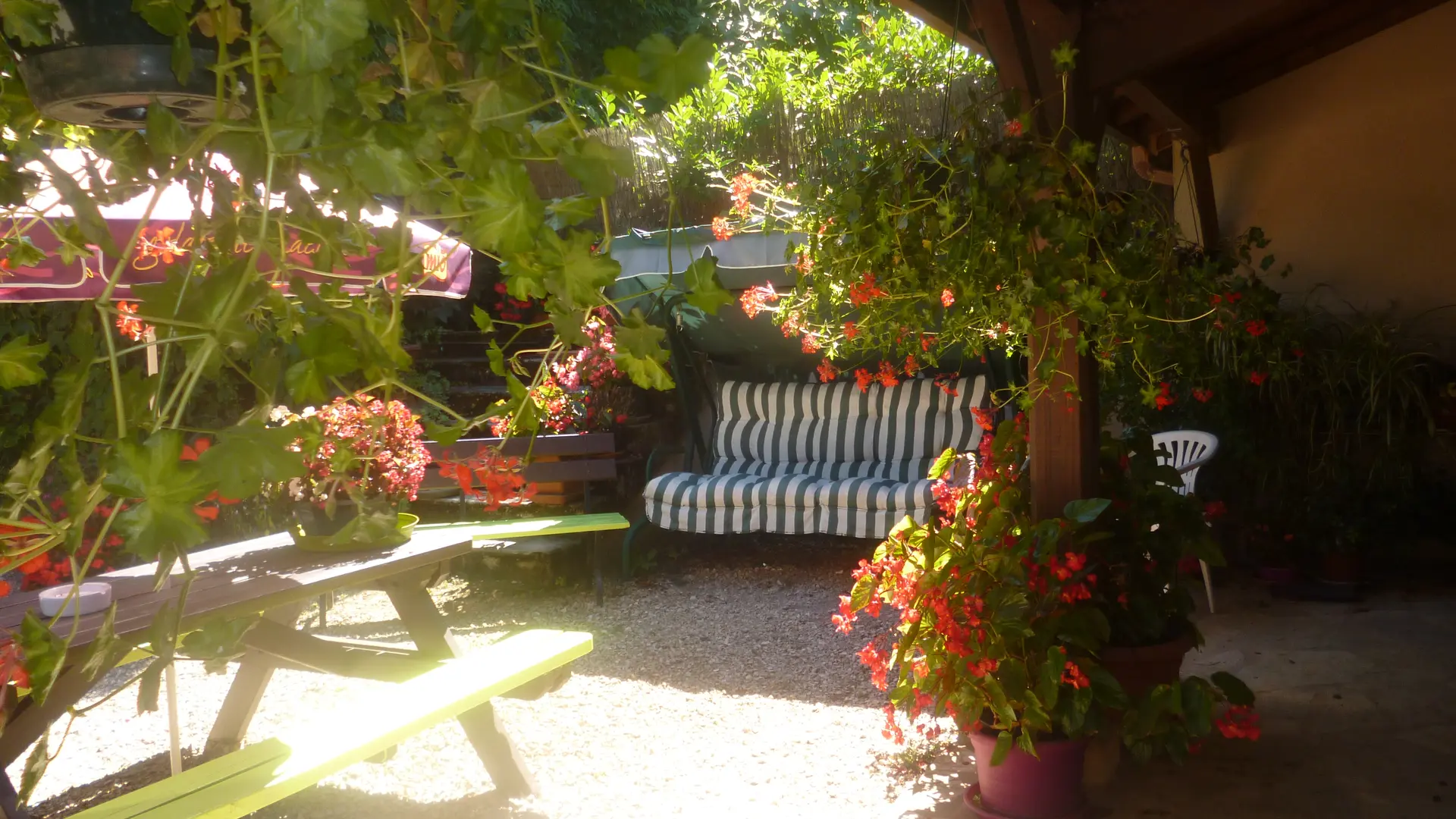 B&B Château Vieux - Terrasse