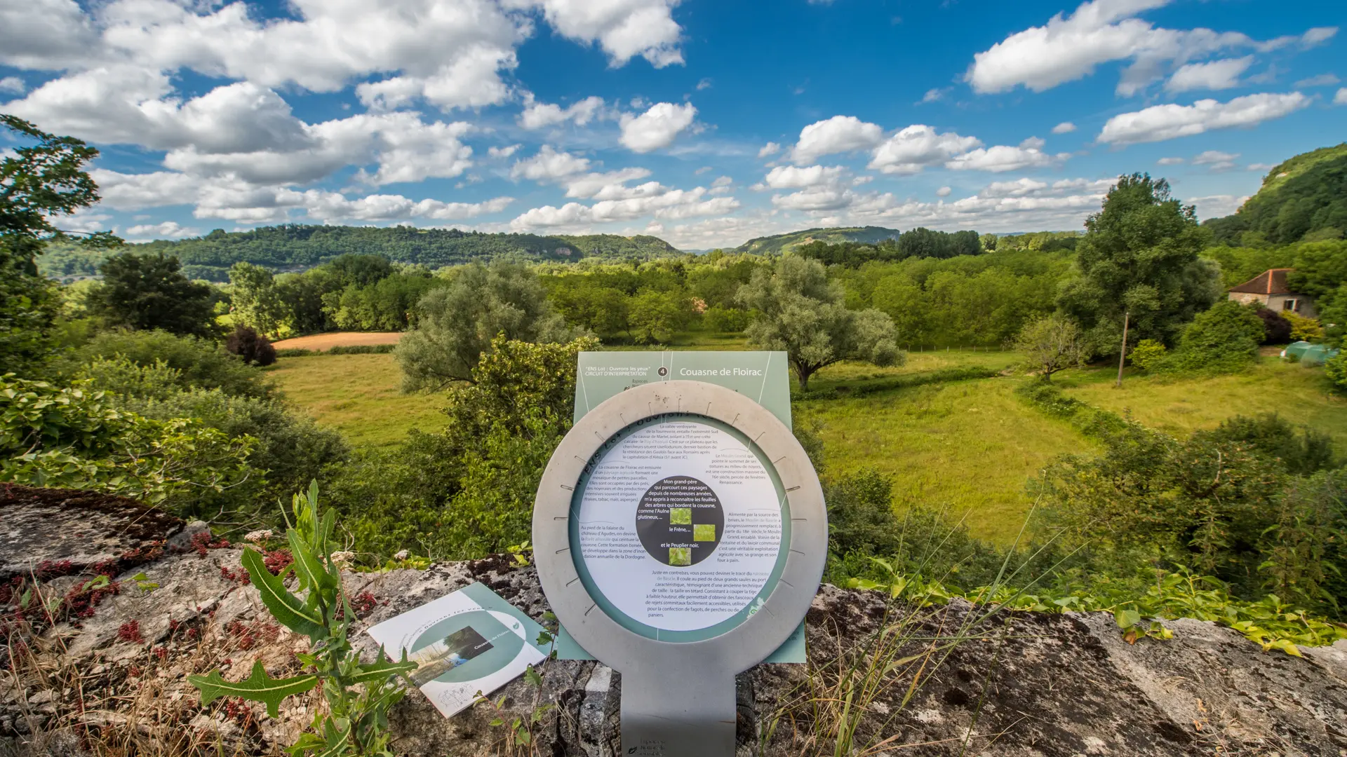 Borne d'interprétation - ENS de Floirac_13 © Lot Tourisme - C. ORY