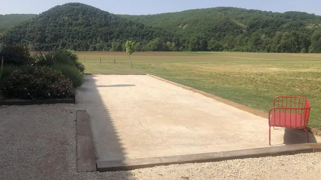 Terrain de pétanque