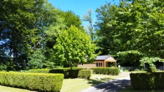 Camping Le Vert-Bois Chalet 5 places tout confort