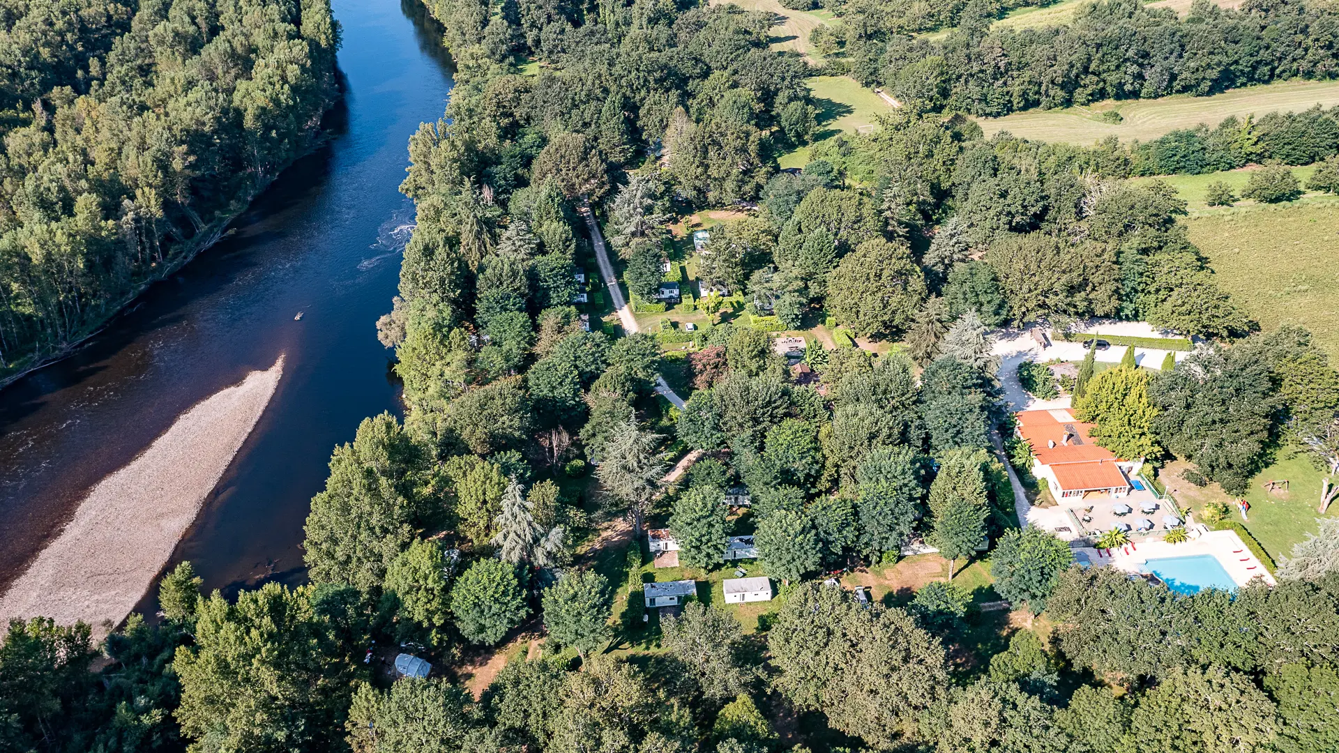 Camping Les Granges - Vue drone