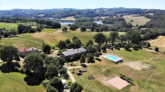 Camping les Teuillères Sousceyrac-en Quercy-vu