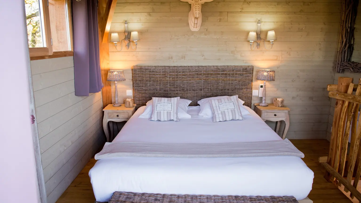 Cabane Spa La Truffière - Chambre Double