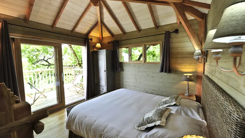 Cabane Spa La Truffière - Chambre Double